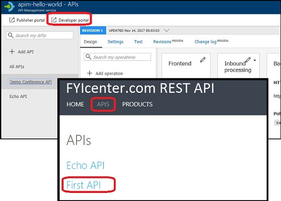 Login to Developer Portal as Publisher