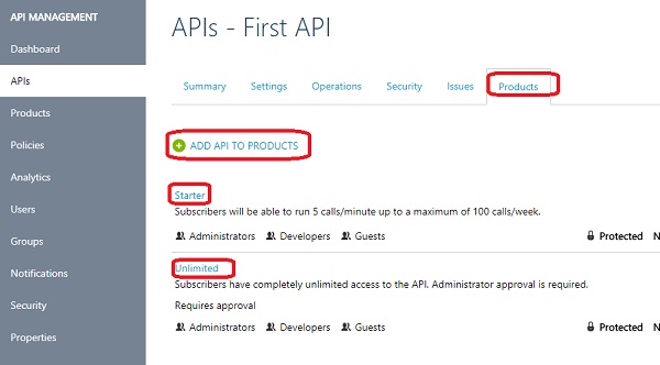 API Management Service 2017 - Add Operation to API