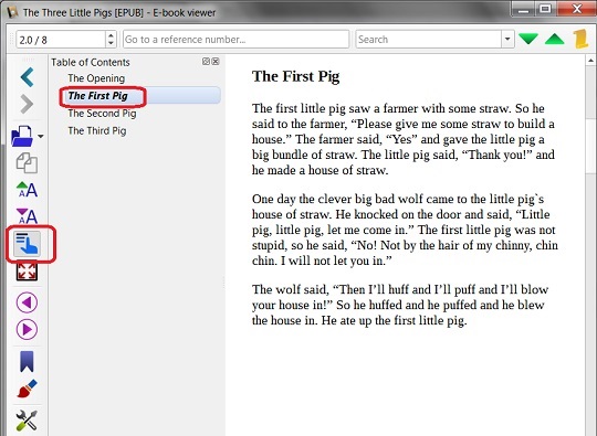 EPUB Book Content in Multiple XHTML Files