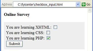HTML-input-checkbox-Element - Multiple Choices