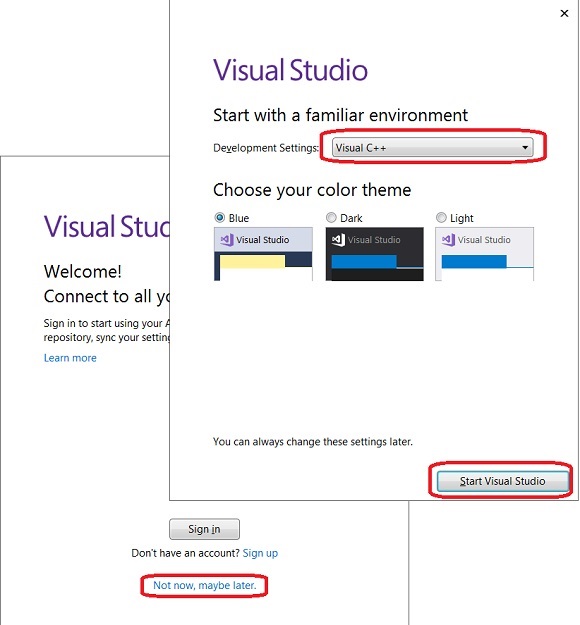 Setup Visual Studio 2017 for C++ Programming