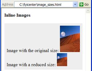 Image Sizes