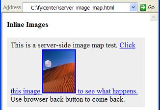 Server-Side Image Map